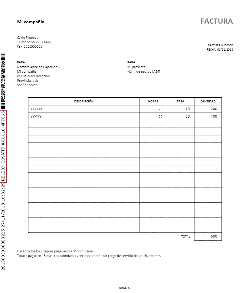 Adibidea 3 Eredua eskuin marjinean